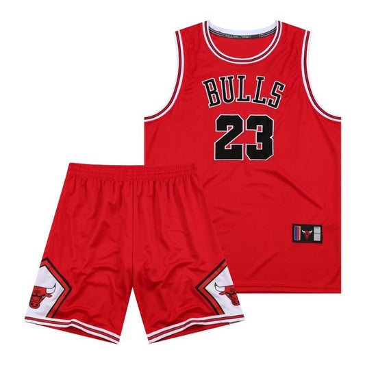 Chicago #23 Jordan Breathable Basketball Jersey Pants Set Embroidery fit for Youth to Adult