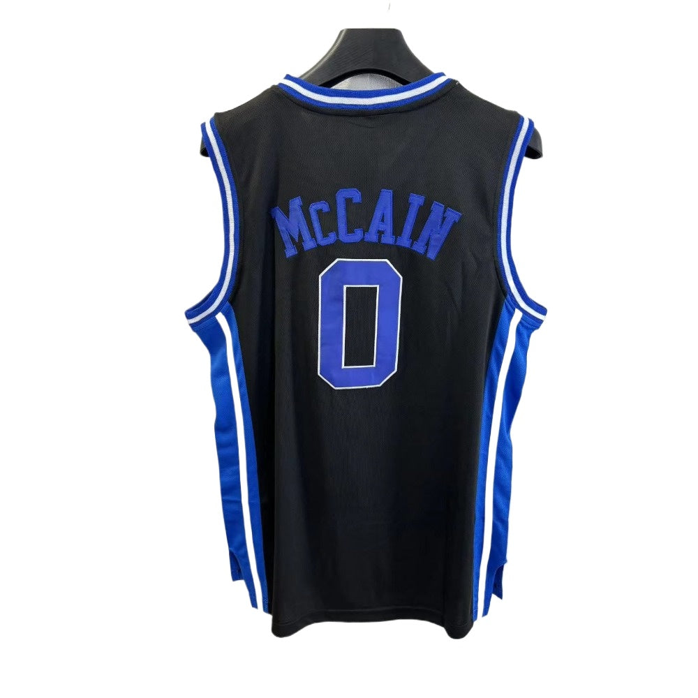 Jared McCain #0 Duke College Basketball Jersey - Black Embroidery