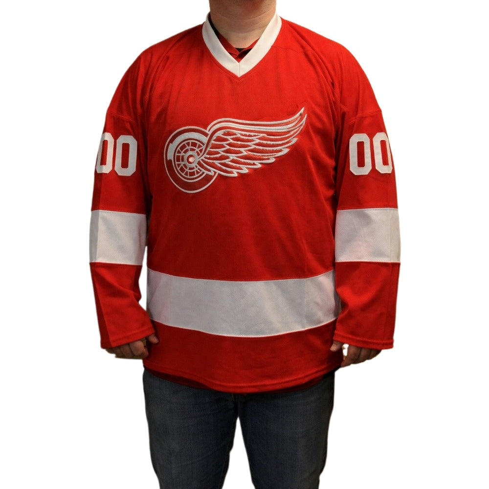 Custom 1986 Howe #9 Hockey Jerseys Red/White Movie Cameron Frye Jersey