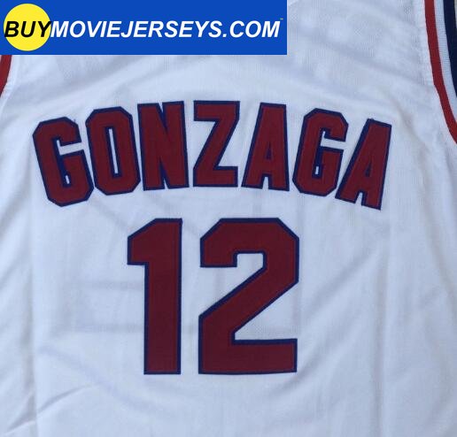 John Stockton #12 Gonzaga Bulldogs College Basketball Throwback Jersey