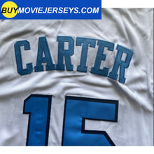 Load image into Gallery viewer, Retro Vince Carter #15 North Carolina Basketball Jersey College White