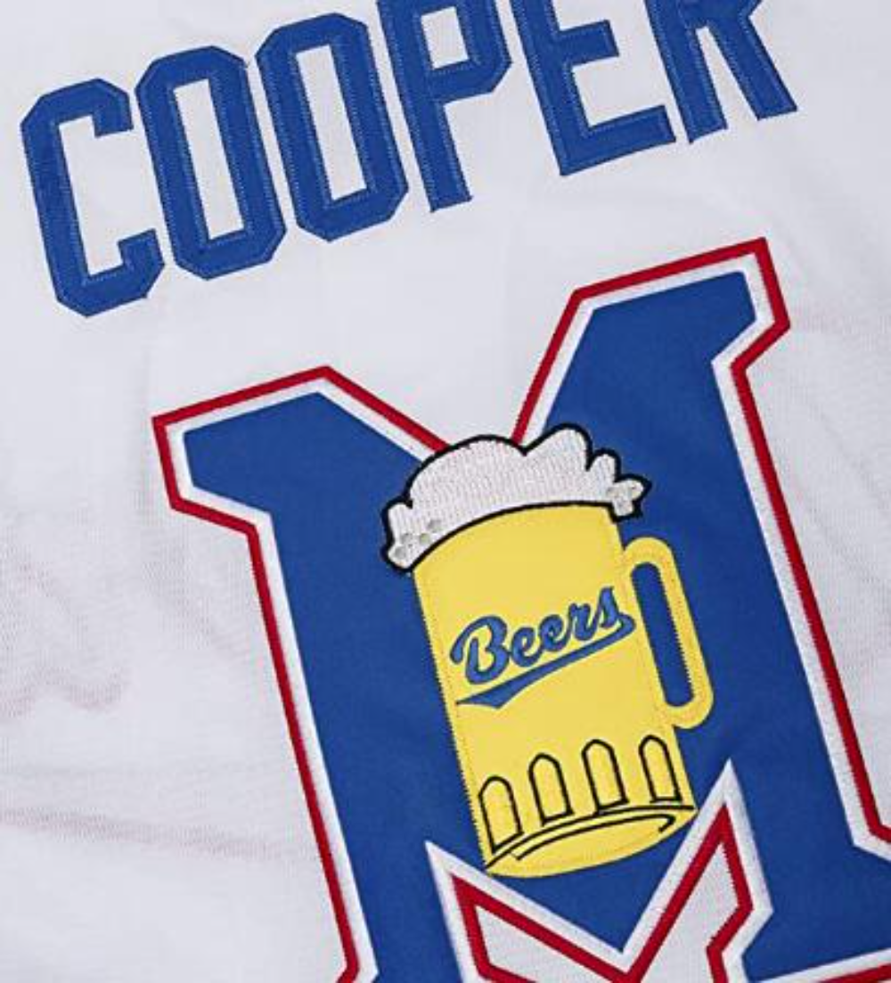 Joe Cooper #44 Milwaukee Beers Baseball Jersey ⚾️🔥