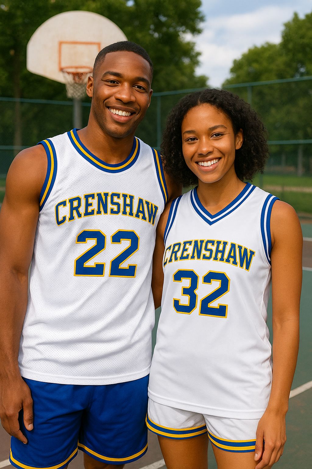 Love & Basketball Couple Jerseys – Quincy & Monica Movie Throwbacks