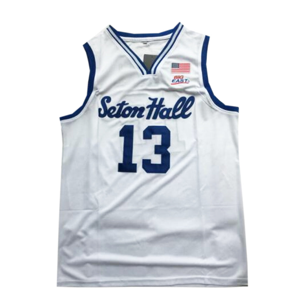 Seton Hall Pirates #13 Myles Powell NCAA Basketball Jersey White - Top  Smart Design