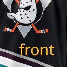 Custom Your Name Your Number Ducks Ice Hockey Jersey