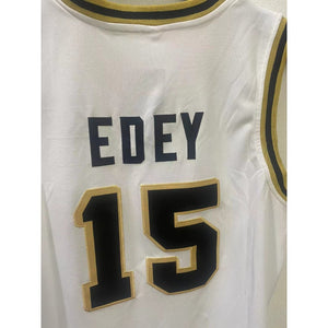 Zach Edey #15 Purdue Custom Retro Men Basketball Jersey Stitched  - White