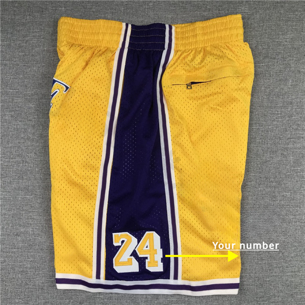 Customized Embroidery Personalized Mesh Basketball Pants Sweatpants Your Name Your Number Shorts