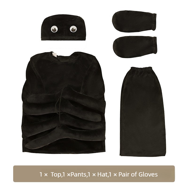 Kids Spider Costume Tarantula Halloween Fancy Dress Up Book Week for Boys Girls