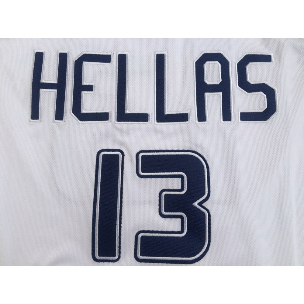 Antetokounmpo #13 White HELLAS Basketball Jersey - White