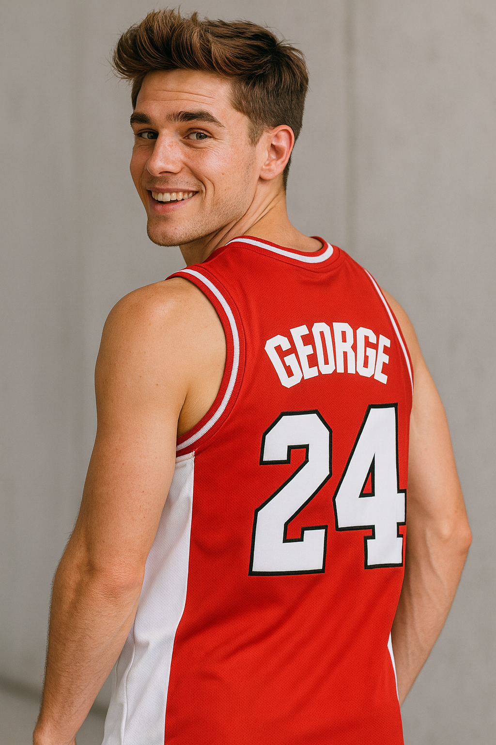 Paul George #24 Fresno State Basketball Jersey College