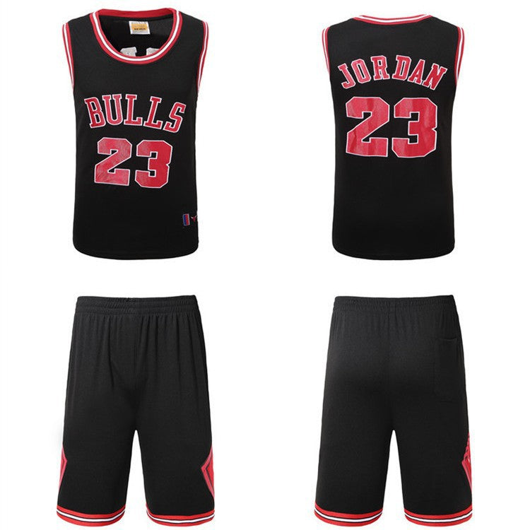 Chicago #23 Jordan Breathable Basketball Jersey Pants Set Embroidery fit for Youth to Adult