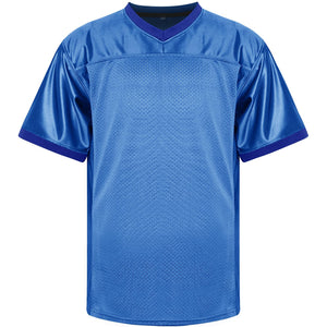 Plus Size Blank America Football Jersey Shirt Mesh Training Jersey for Men