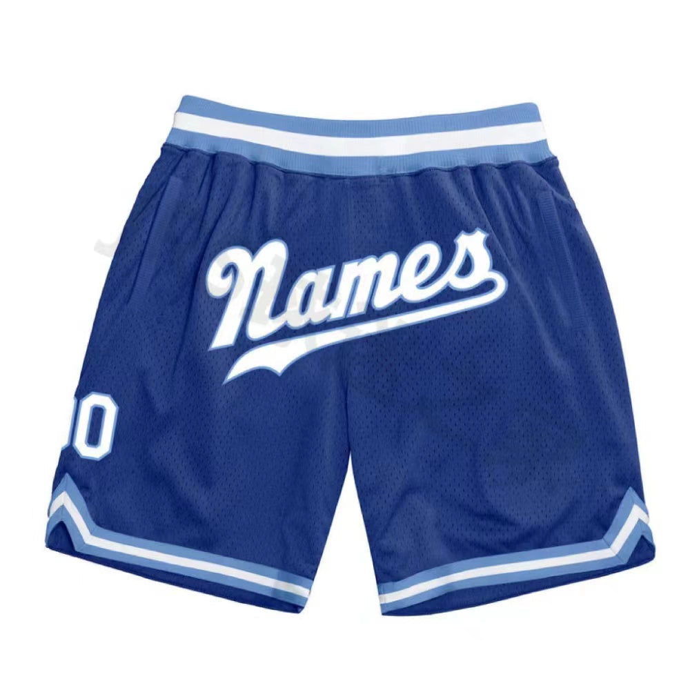 Customized Embroidery Personalized Mesh Basketball Pants Sweatpants Your Name Your Number Shorts