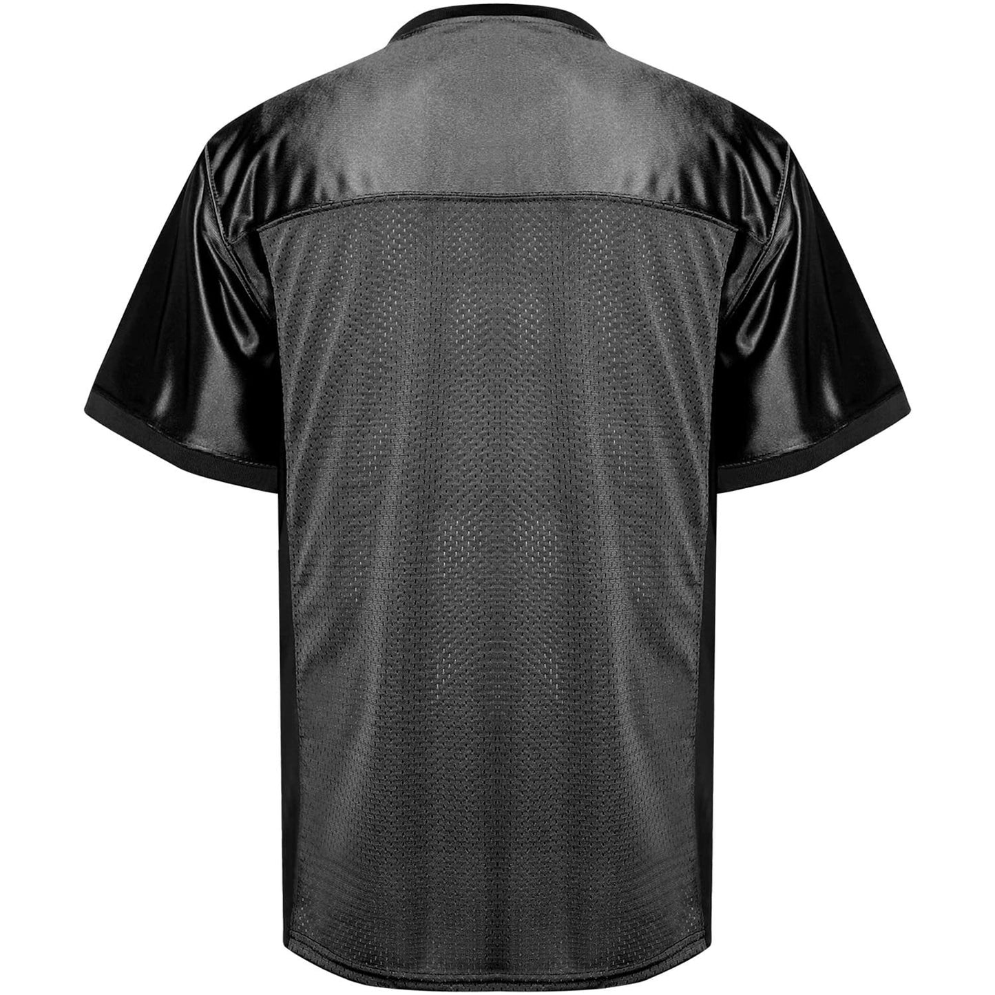 Plus Size Blank America Football Jersey Shirt Mesh Training Jersey for Men