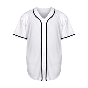 Baseball Shirt Solid Color Empty Version Jersey Training Baseball Uniform for Men