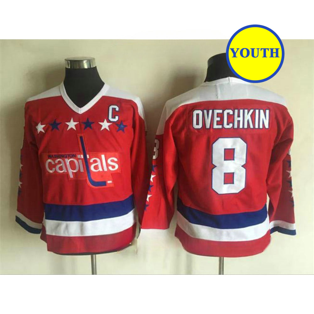 Custom Children Size Ice Hockey Jersey Boston Colorado Capital Penguin Duck for Youth