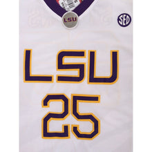 Load image into Gallery viewer, LSU Tigers #25 Ben Simmons WHITE Basketball Jersey - College Fan Gear