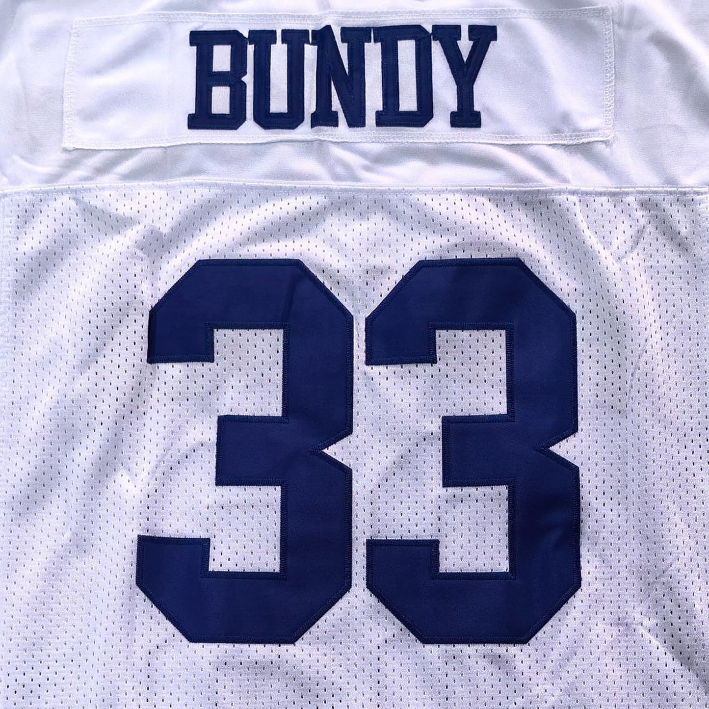 Al Bundy #33 Polk High Married With Children Football Jersey – White