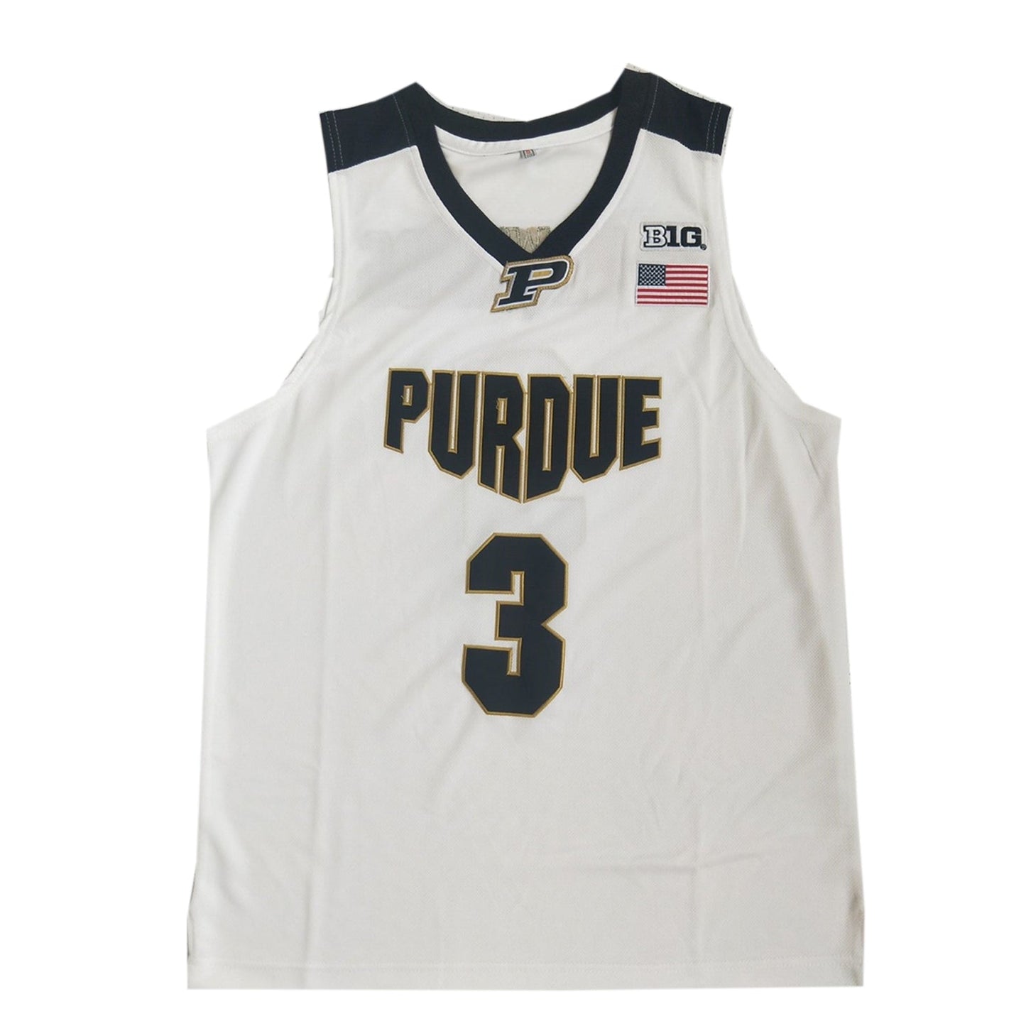 Carsen Edwards #3 Purdue Custom Retro Men Basketball Jersey Stitched  - Black/White