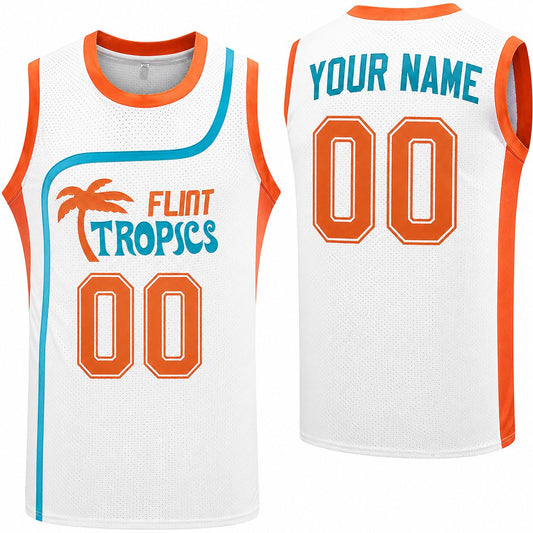 Custom Semi-Pro Flint Tropics Basketball Jersey – Name & Number