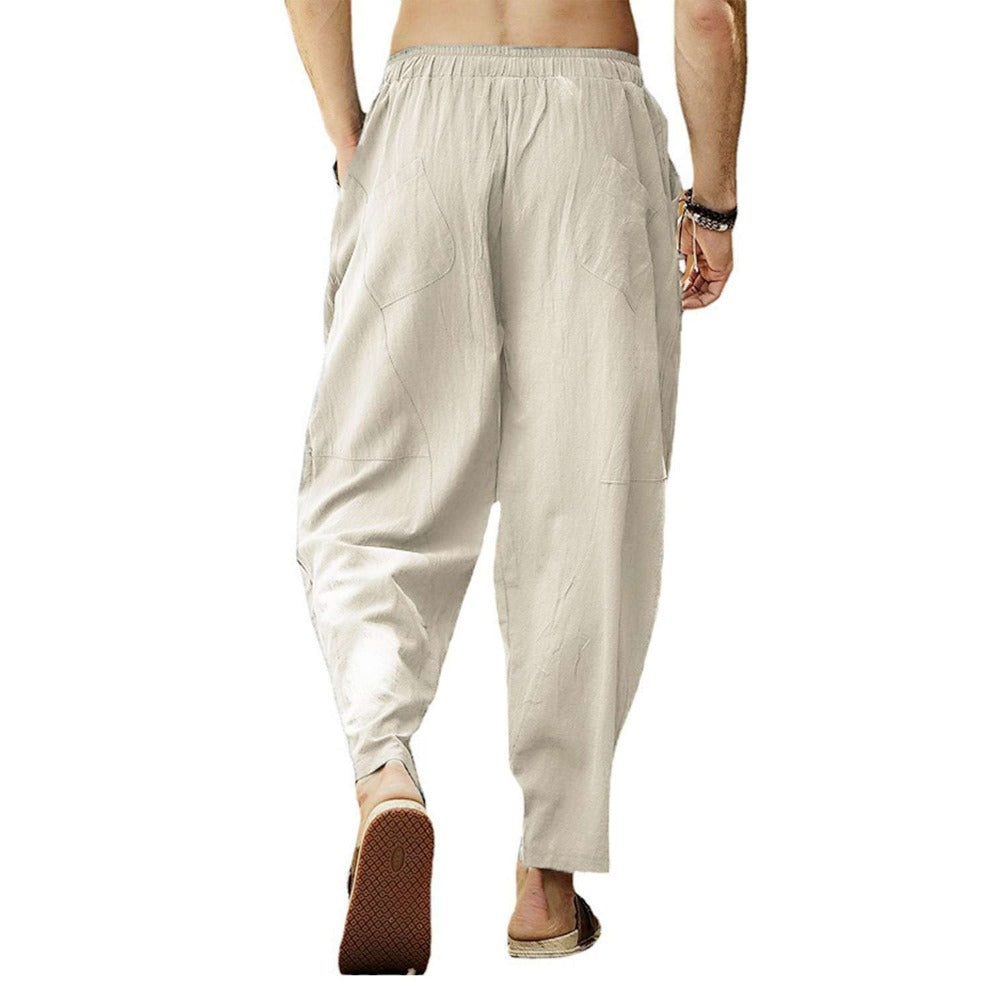 Men Medieval Renaissance Pirate Pants Viking Gothic Cosplay Halloween Costume Asia Size