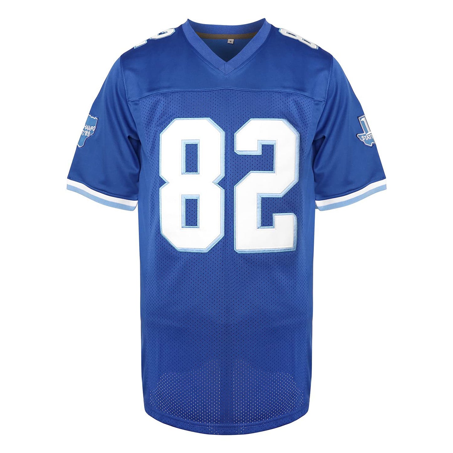 Tweeder #82 Varsity Blues West Canaan HS Football Jersey Stitched Mesh Shirt