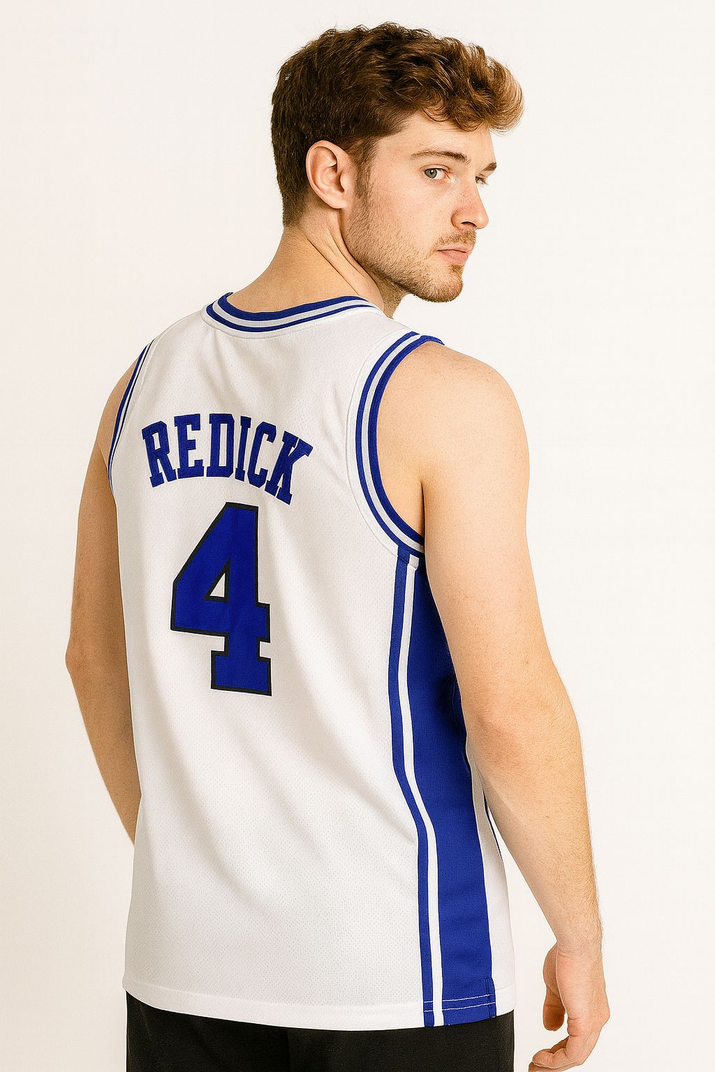 Duke Blue Devils J.J. Redick #4 Throwback Basketball Jersey