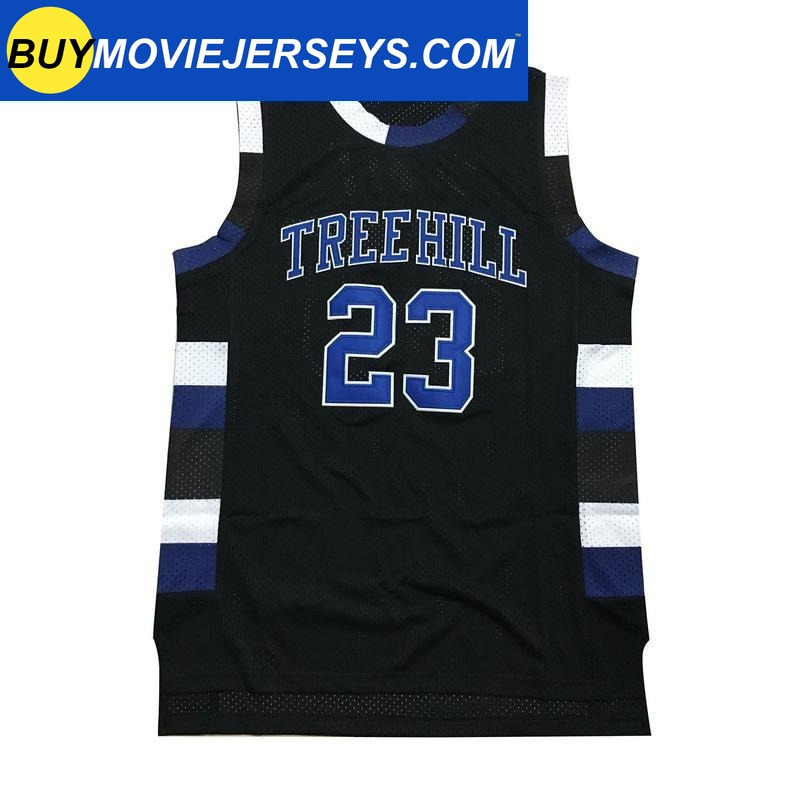 Nathan Scott #23 One Tree Hill Ravens Throwback Basketball Movie Jersey