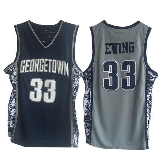 Hoyas Ewing #33 University of Georgetown Basketball Jersey