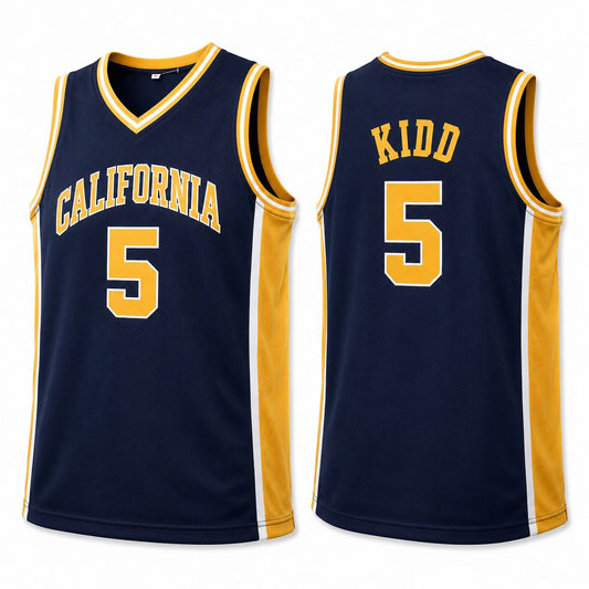 Vintage Jason Kidd #5 California Basketball Jerseys
