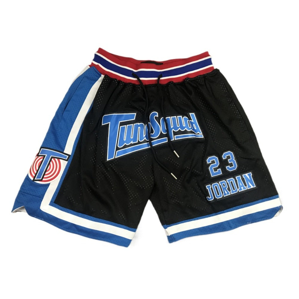 Space Jam Movie #23 Jordan Basketball Shorts Tune Squad Pants