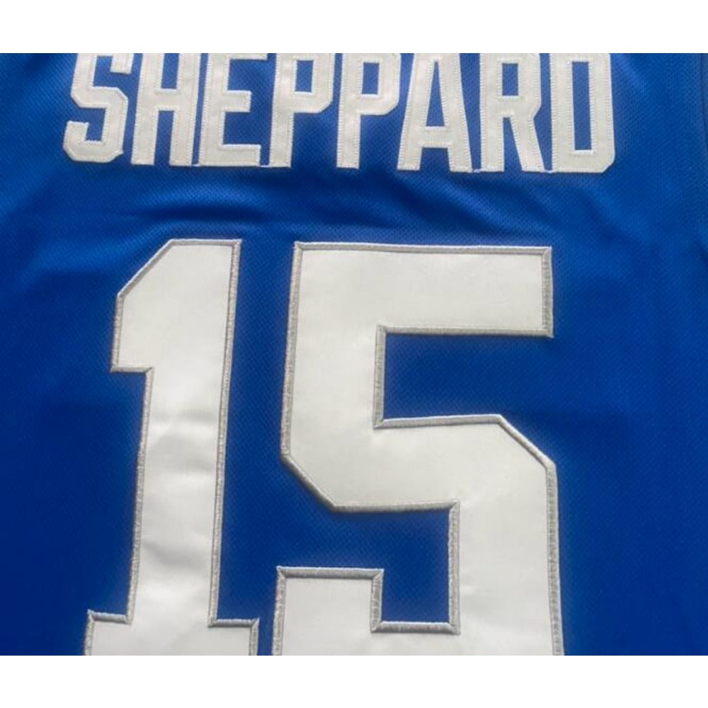 #15  Reed Sheppard Kentucky College Basketball Jersey Blue