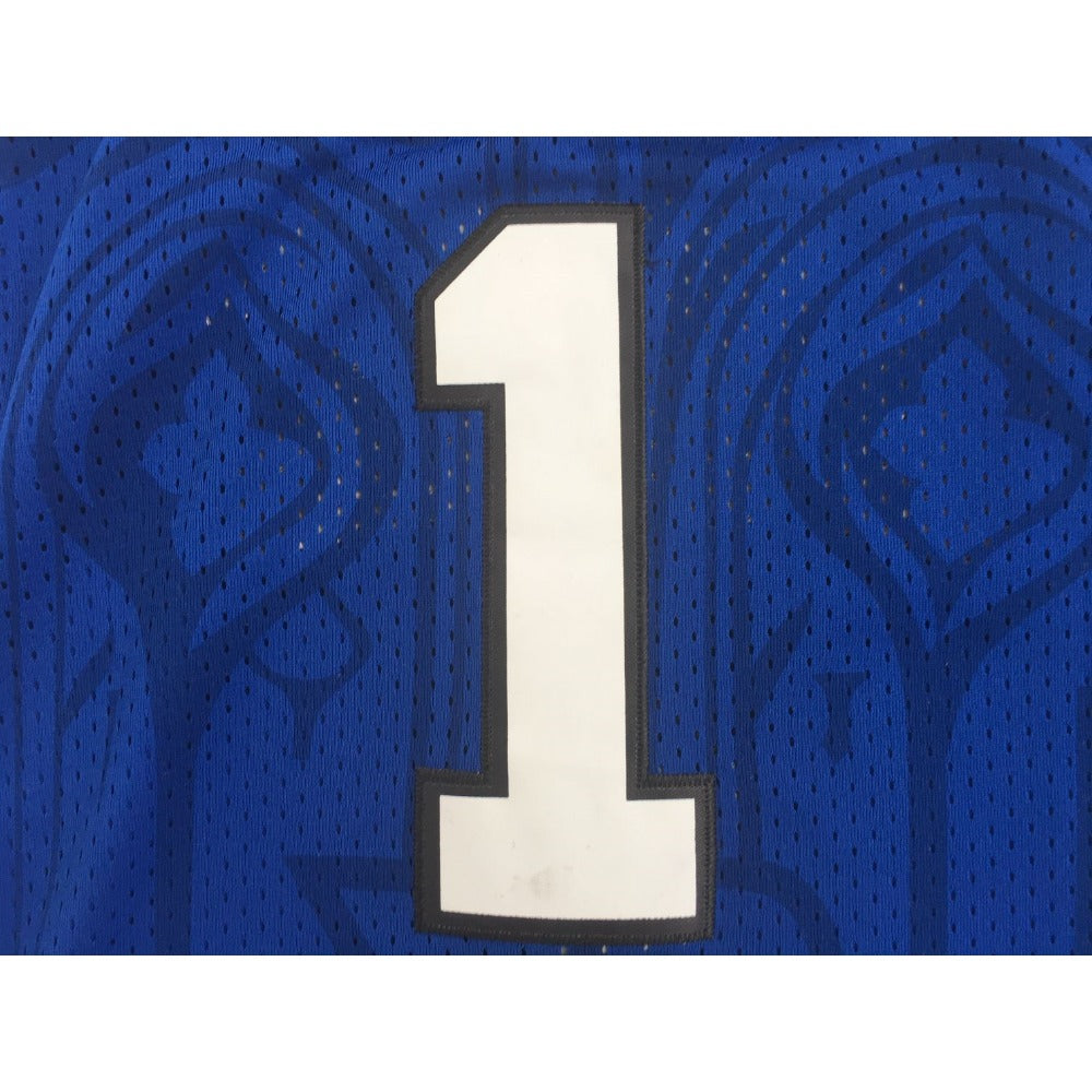 Kyrie Irving #1 Duke Throwback Basketball Jersey - Blue