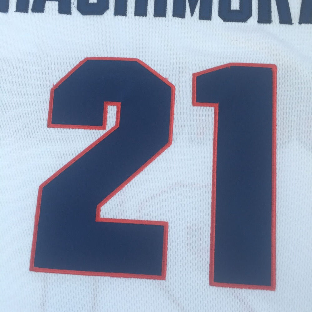 Retro Rui Hachimura #21 Gonzaga Bulldogs Throwback Basketball Jersey