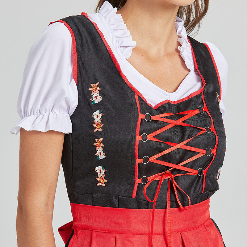 Dirndl Dress Bavarian German Traditional Oktoberfest Clothing for Women and Men