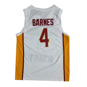 Throwback Basketball Jerseys #4 Scottie Barnes College Florida State Jersey White