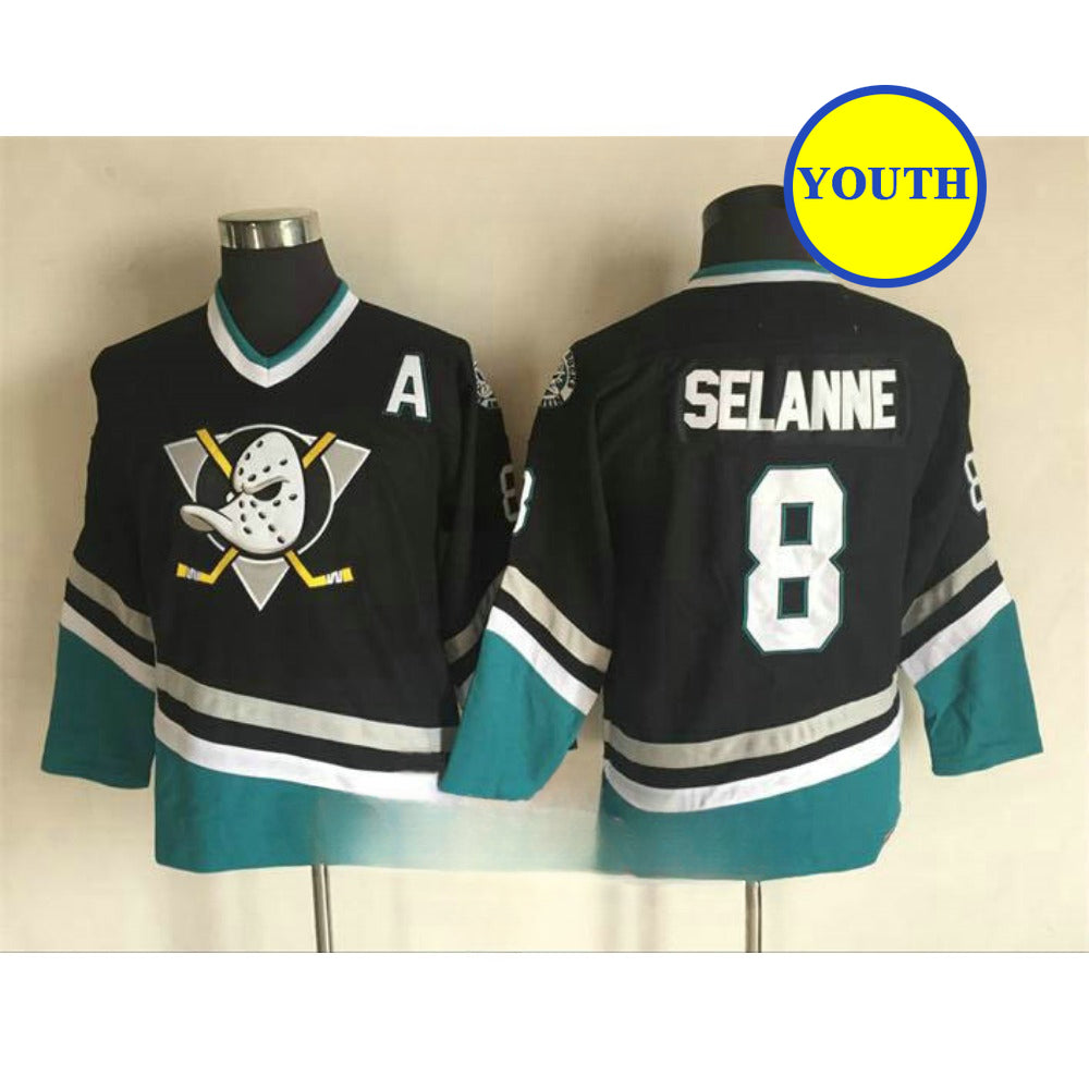 Custom Children Size Ice Hockey Jersey Boston Colorado Capital Penguin Duck for Youth