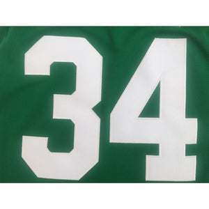 Charles Barkley #34 Leeds High School Green Basketball Jersey - Vintage Fan Gear