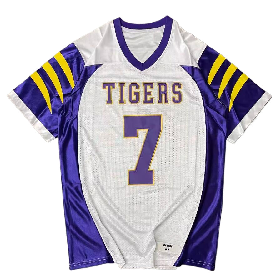 LAMAR JACKSON #7 HIGH SCHOOL FOOTBALL JERSEY- White