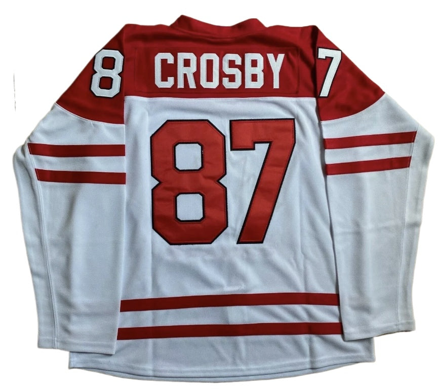 Custom Throwback Retro  Canada Hockey Jersey Your Name Your Number Stitched White