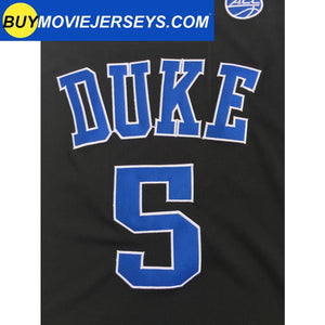 Barrett #5 Duke College Basketball Jersey -Black Embroidered