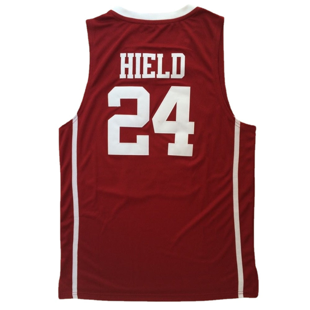 Oklahoma Sooners #24 Buddy Hield Red Basketball Jersey - College Fan Gear