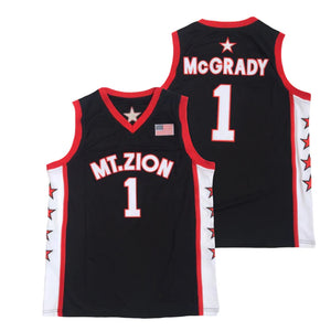 Tracy McGrady #1 Mount Zion High School Basketball Jersey