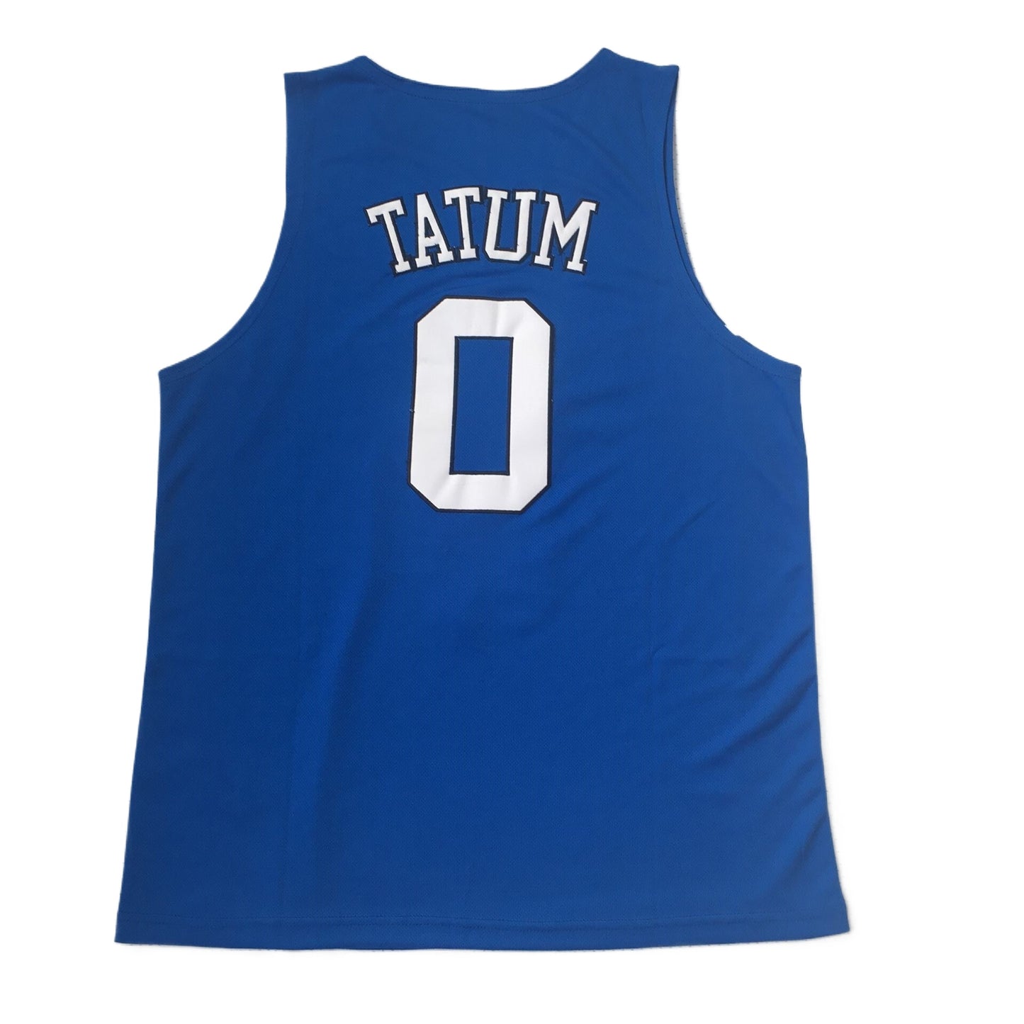Custom Jayson Tatum #0 Basketball Jersey College - Blue