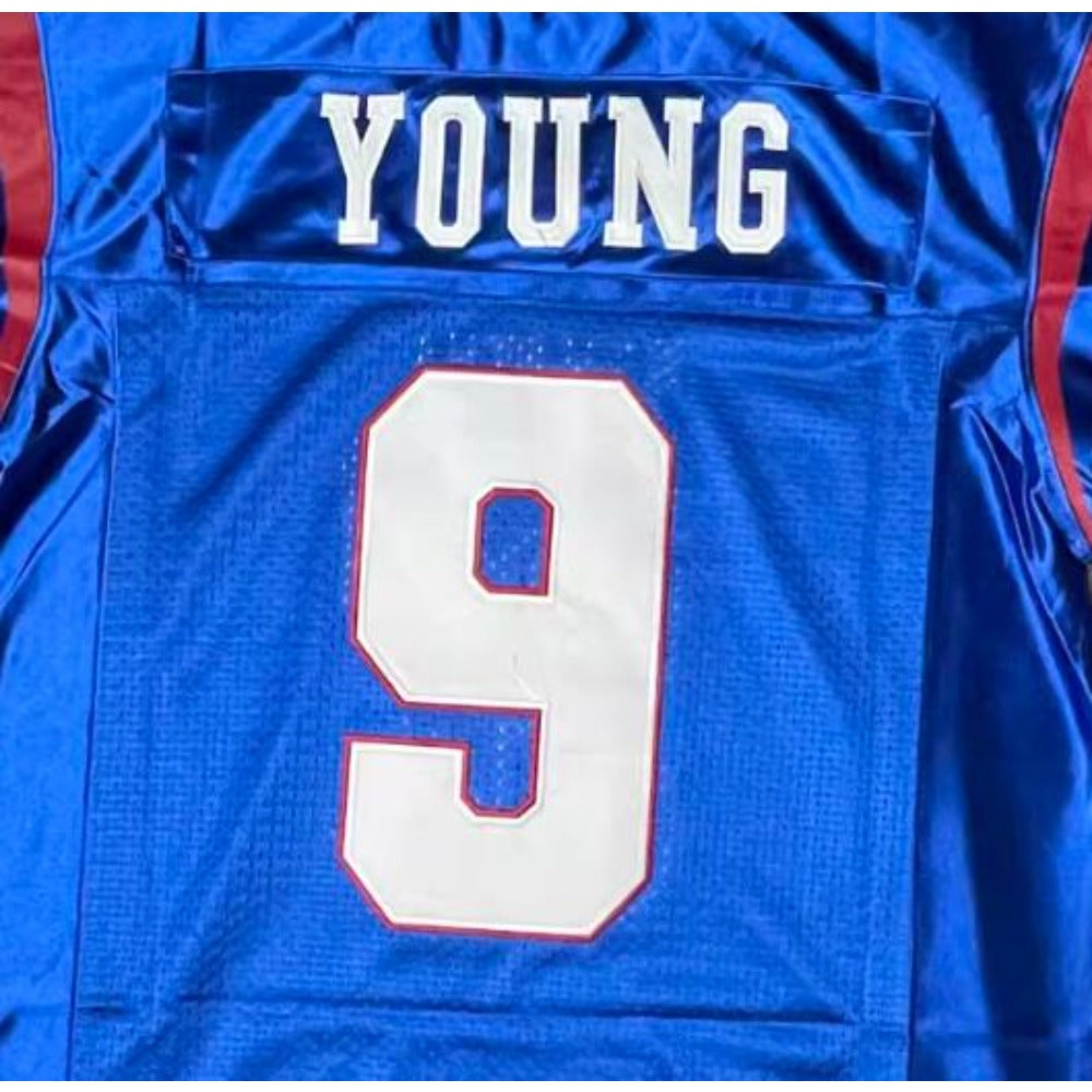 CHASE YOUNG #9 DEMATHA CATHOLIC HS FOOTBALL JERSEY MESH T SHIRT