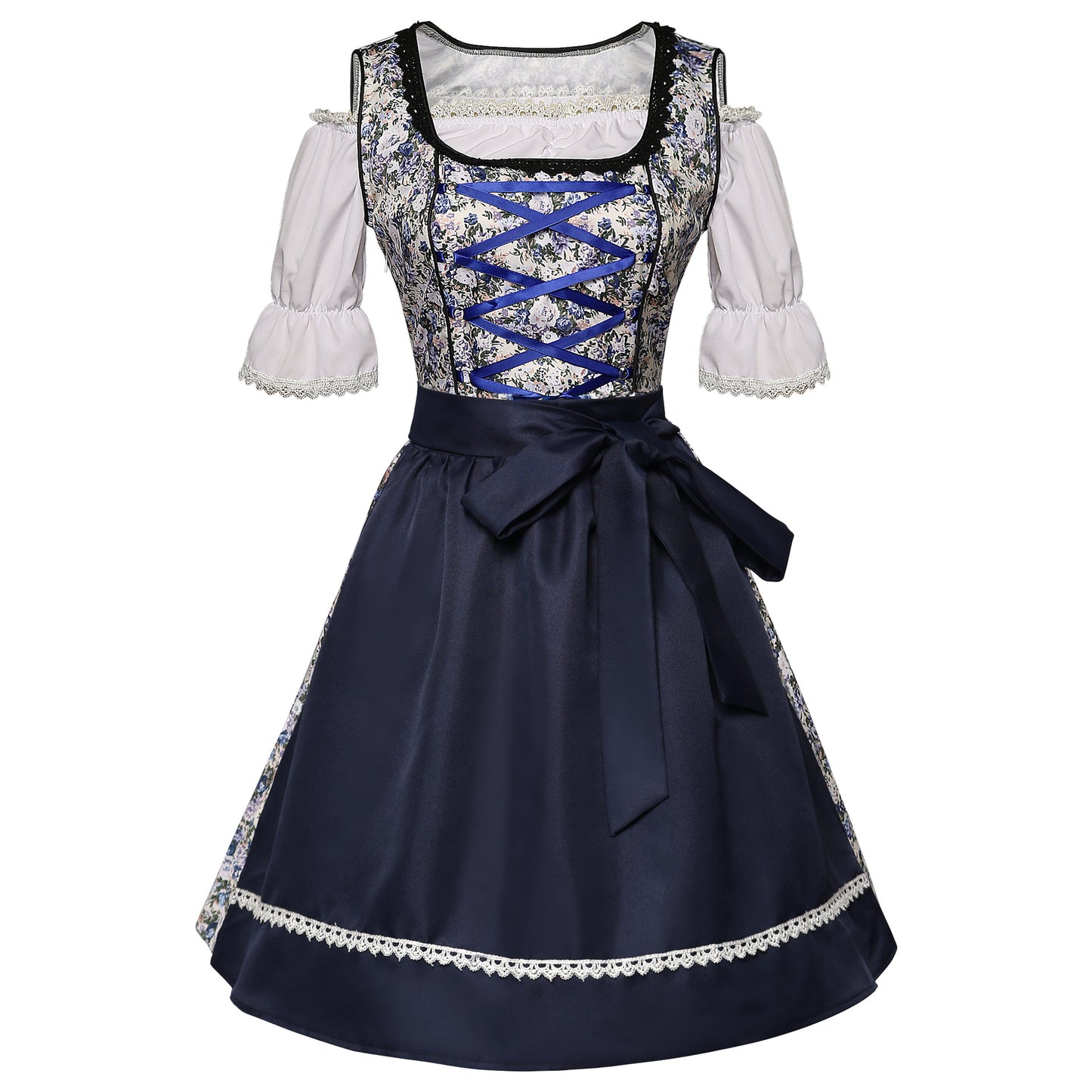 Oktoberfest Dirndl Bavarian German Traditional Costume for Women Men