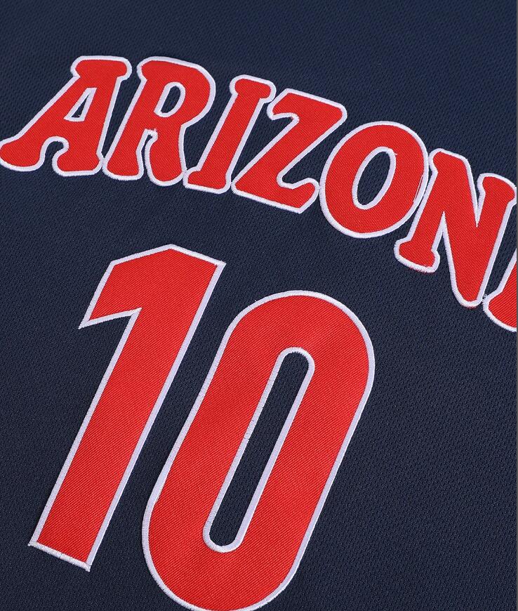 Mike Bibby #10 Arizona Basketball Jersey College