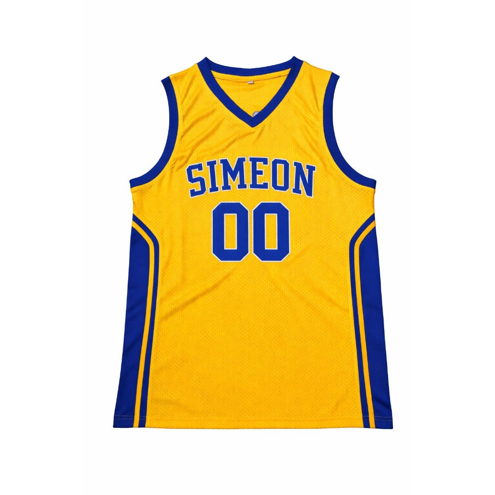 Custom Embroidered Retro Simeon Memphis Basketball Jerseys