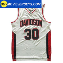 Load image into Gallery viewer, Stephen Curry #30 Davidson Basketball Jersey White