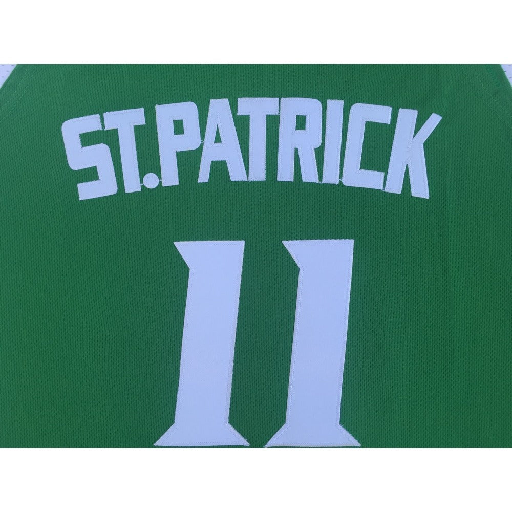 Kyrie Irving #11 St Patrick High School Basketball Jersey Green